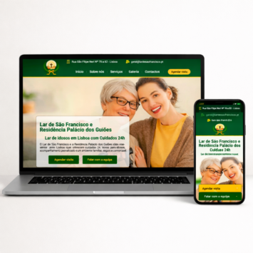Website Lar de São Francisco